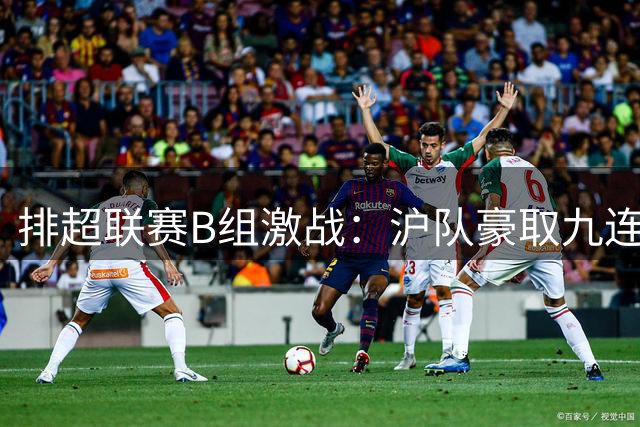 排超联赛B组激战：沪队豪取九连胜 苏辽两队延续强势